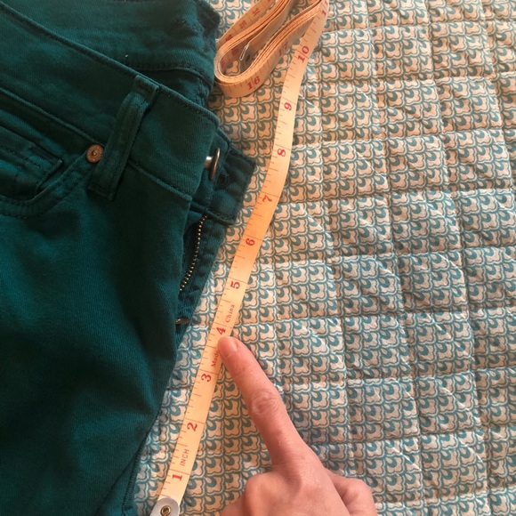 7 for all mankind the cropped skinny size 25 - Picture 7 of 8